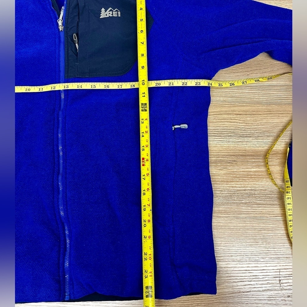 REI Like New Blue Fleece Jacket - Men’s L - Picture 7 of 7